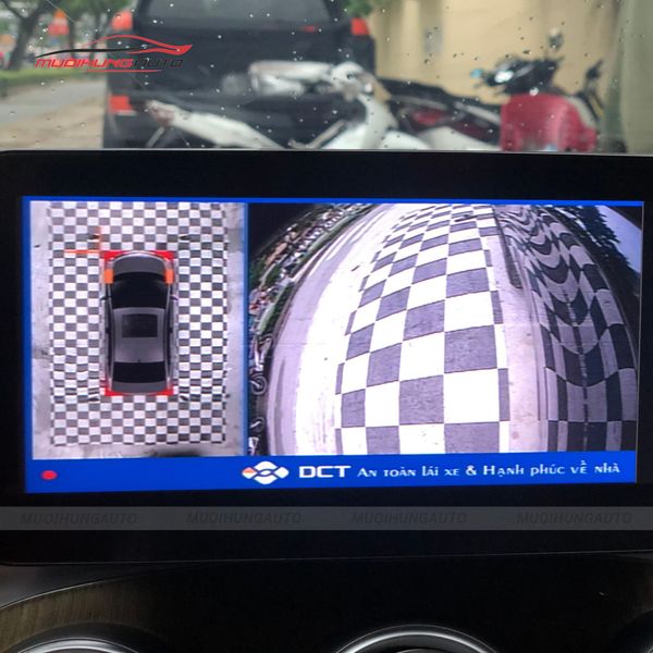 Camera 360 Độ Ô Tô Mercedes C250