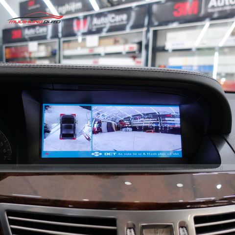 Camera 360 độ ô tô Mercedes S550