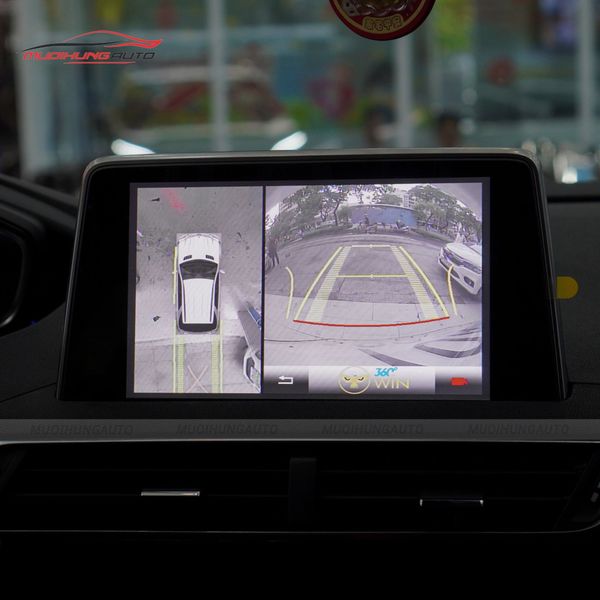 Camera 360 Độ Ô Tô Peugeot 3008