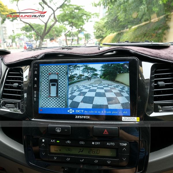 Camera 360 Độ Ô Tô Toyota Fortuner 2010