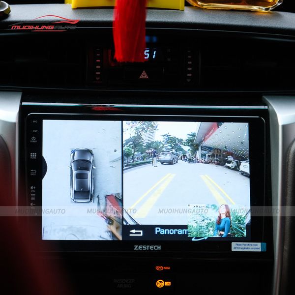 Camera 360 Độ Ô Tô Toyota Fortuner 2018