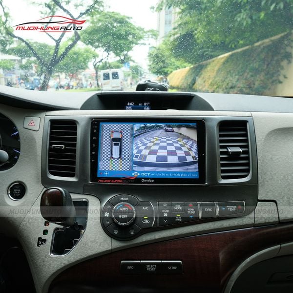Camera 360 Độ Ô Tô Toyota Sienna