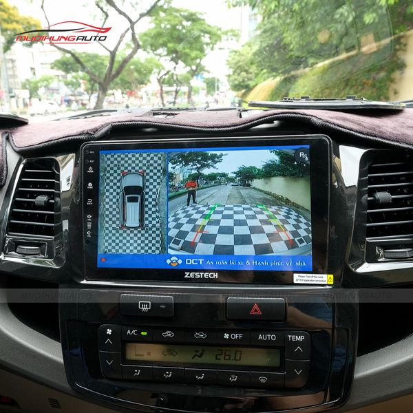 Camera 360 Độ Ô Tô Toyota Fortuner 2010