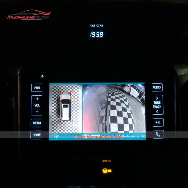 Camera 360 Độ Ô Tô Toyota Fortuner