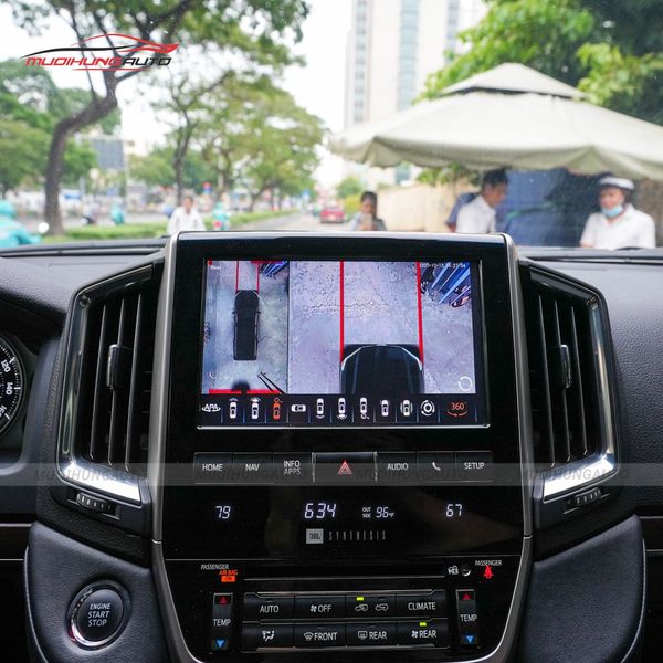Camera 360 Độ Ô Tô Toyota Land Cruiser 2016