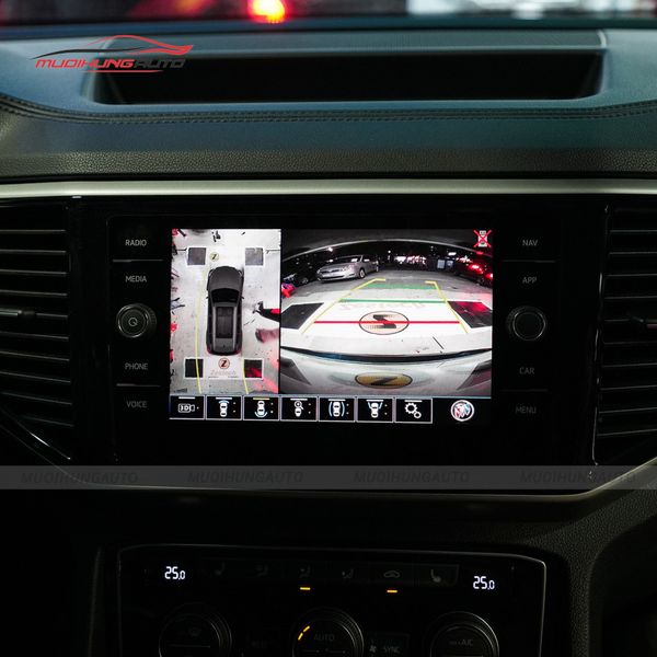 Camera 360 Độ Ô Tô Volkswagen Teramont 2021 - 2022