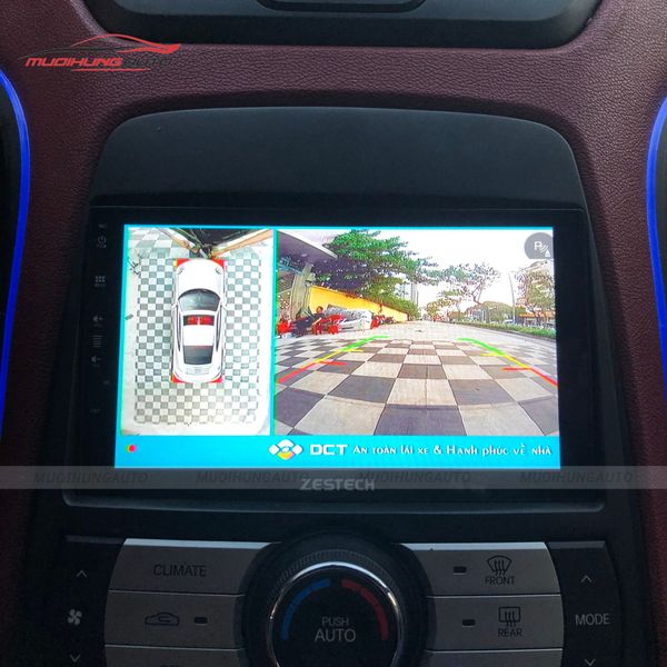 Camera 360 Độ Ô Tô Hyundai Genesis 2008