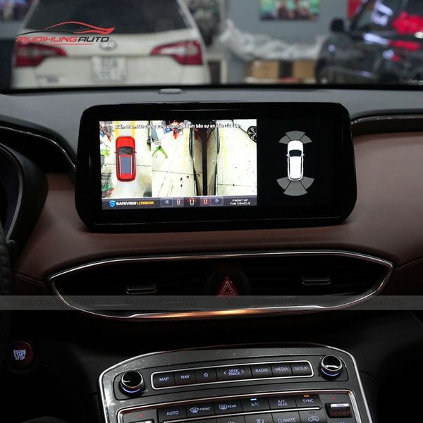 Camera 360 Độ Ô Tô Hyundai Santafe