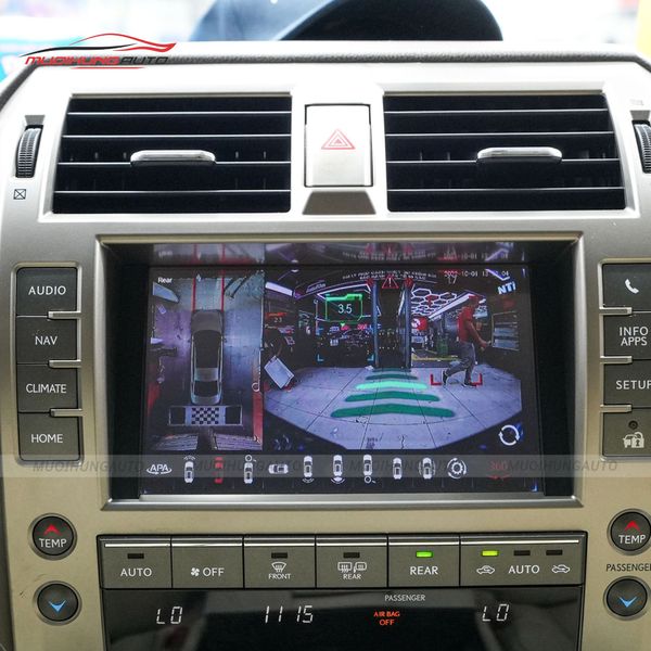 Camera 360 Độ Ô Tô Lexus GX460 2014