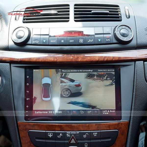 Camera 360 Độ Ô Tô Mercedes C200 2009