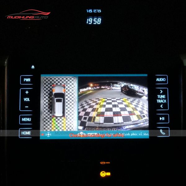 Camera 360 Độ Ô Tô Toyota Fortuner