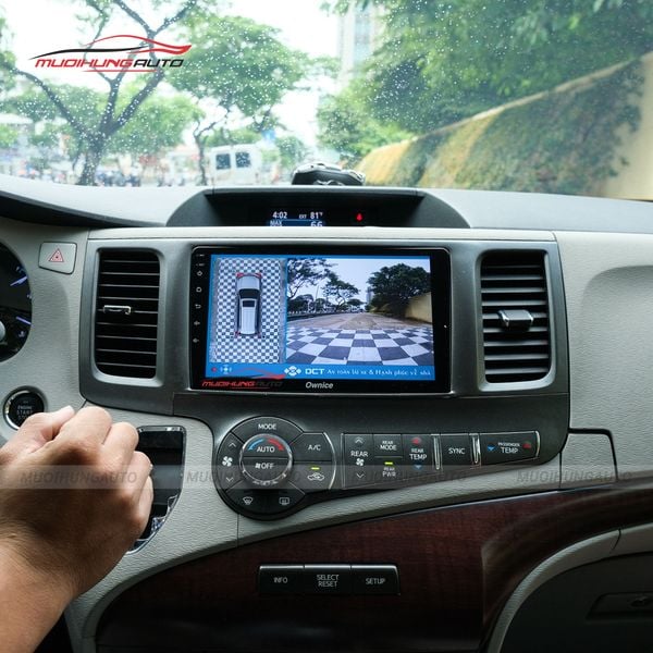 Camera 360 Độ Ô Tô Toyota Sienna