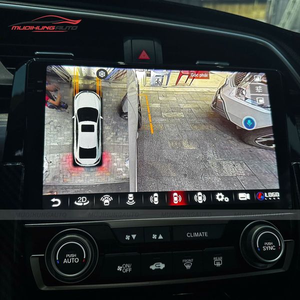 Camera 360 Độ Ô Tô Honda Civic 2020