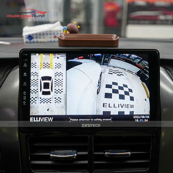 Camera 360 Độ Ô Tô Toyota Yaris