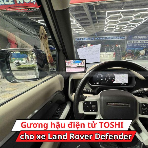 Gương Hậu Điện Tử TOSHI Cho Xe Land Rover Defender