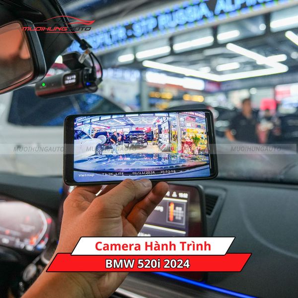 Camera Hành Trình Cho Xe BMW 520i 2024