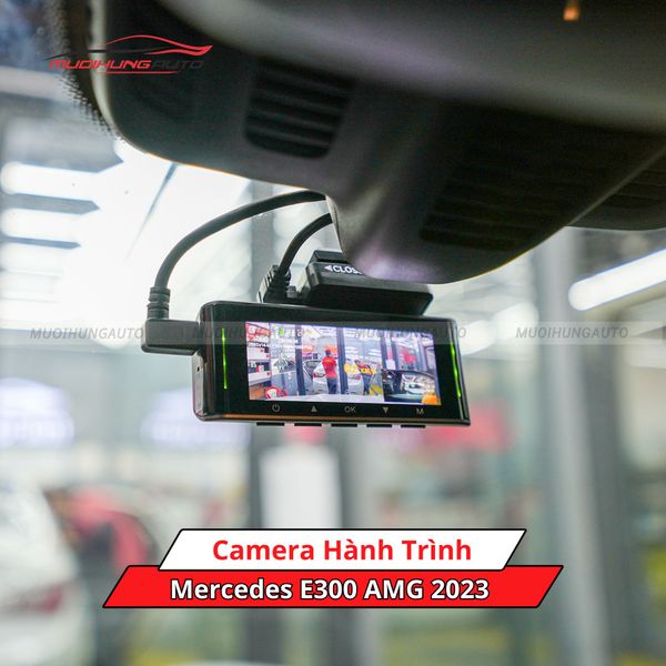Camera Hành Trình Cho Xe Mercedes E300 AMG 2023