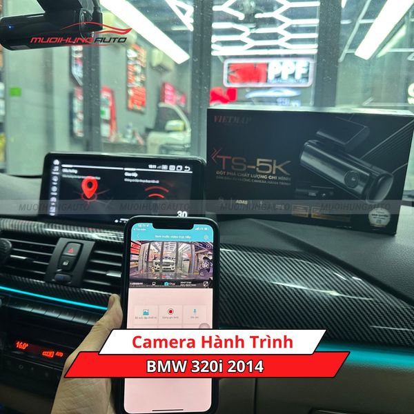 Camera Hành Trình Cho Xe BMW 320i 2014