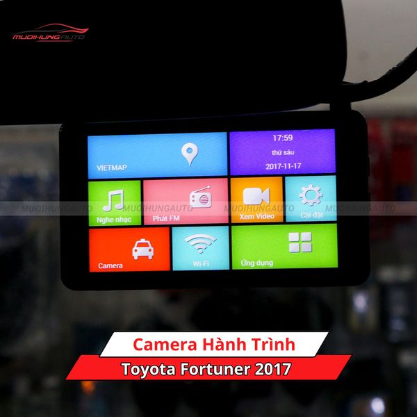Camera Hành Trình Cho Xe Toyota Fortuner 2017