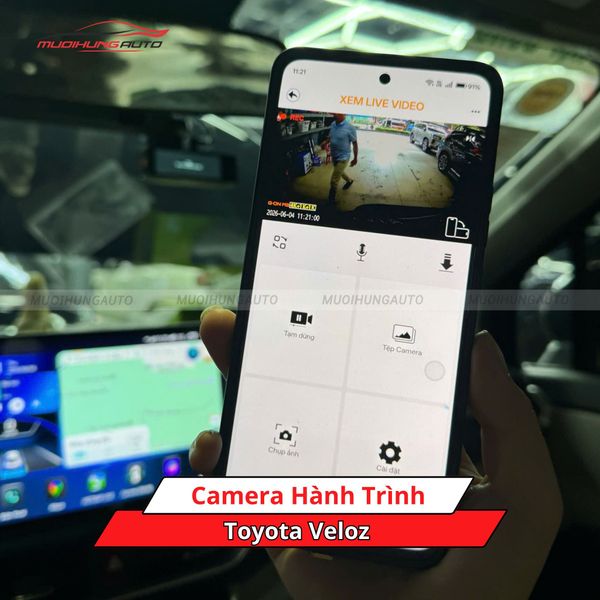Camera Hành Trình Cho Xe Toyota Veloz