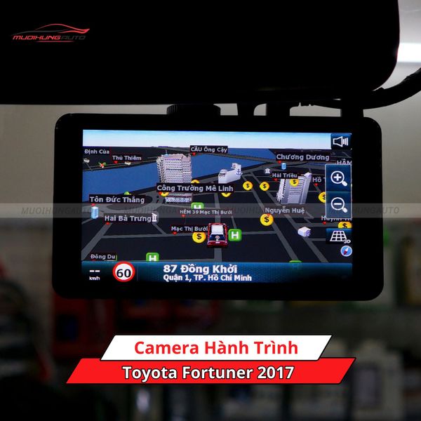 Camera Hành Trình Cho Xe Toyota Fortuner 2017