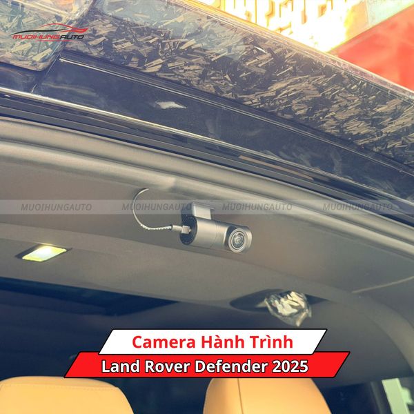 Camera Hành Trình Cho Xe Land Rover Defender 2025