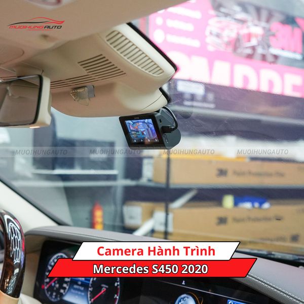 Camera Hành Trình Cho Xe Mercedes S450 2020