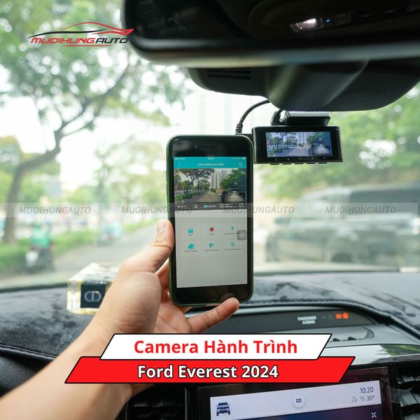 Camera Hành Trình Cho Xe Ford Everest 2024