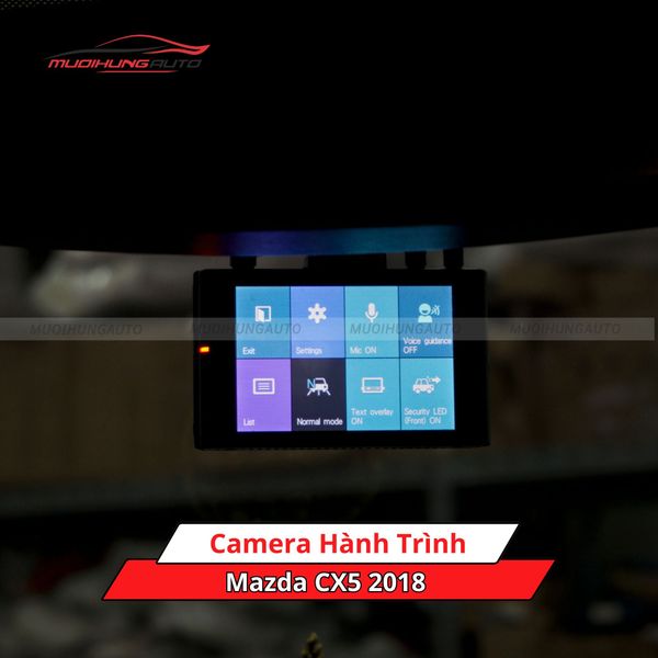 Camera Hành Trình Cho Xe Mazda CX5 2018