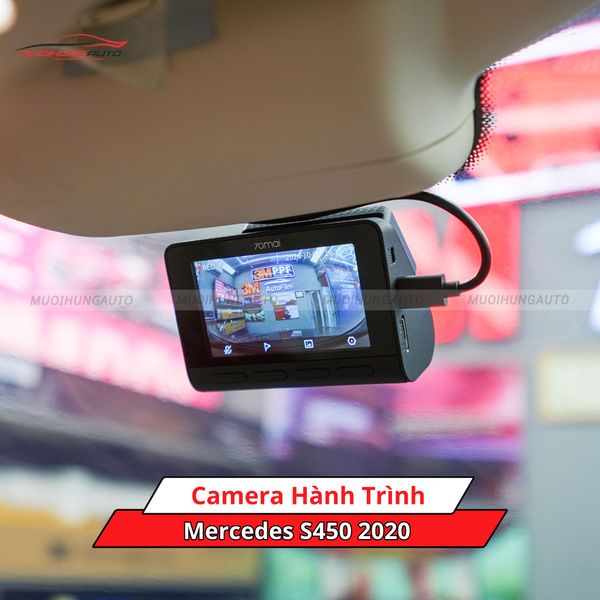 Camera Hành Trình Cho Xe Mercedes S450 2020