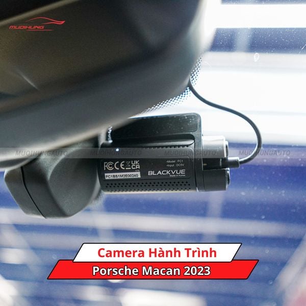 Camera Hành Trình Cho Xe Porsche Macan 2023