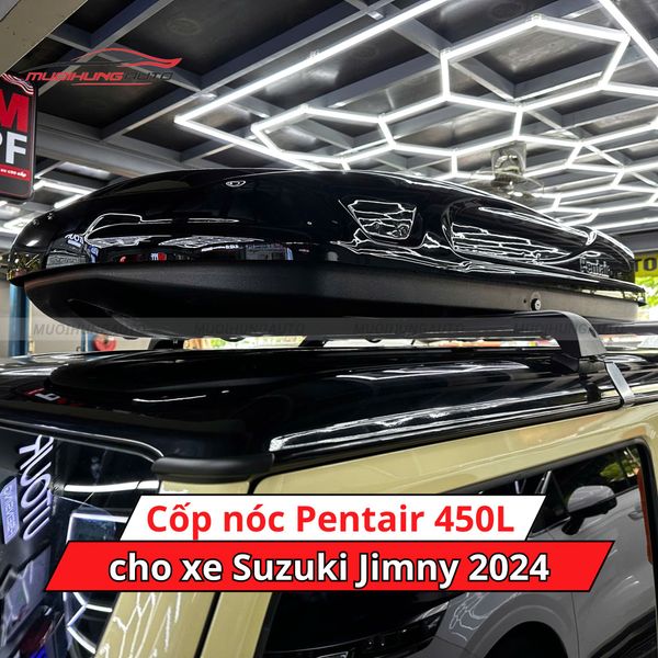 Cốp Nóc Pentair 450L Cho Xe Suzuki Jimny 2024