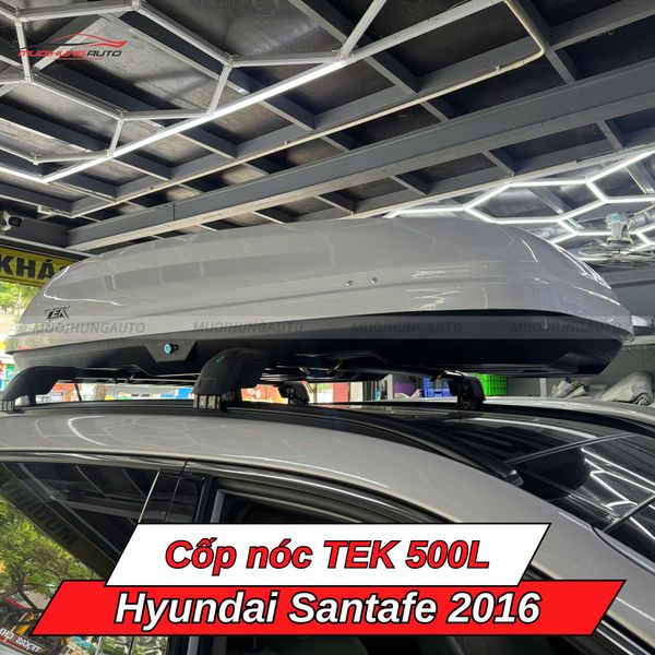 Cốp Nóc TEK 500L Cho Xe Hyundai Santafe 2016