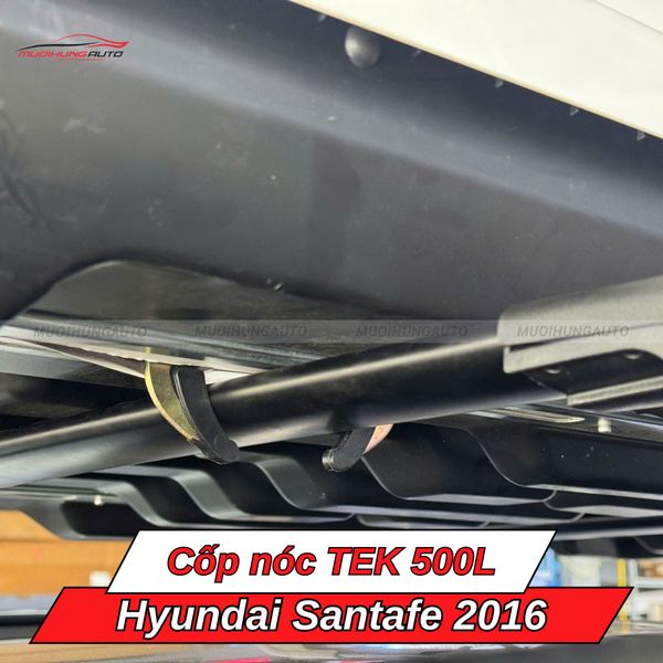 Cốp Nóc TEK 500L Cho Xe Hyundai Santafe 2016