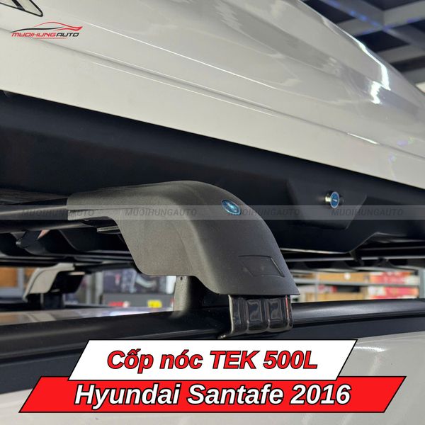 Cốp Nóc TEK 500L Cho Xe Hyundai Santafe 2016