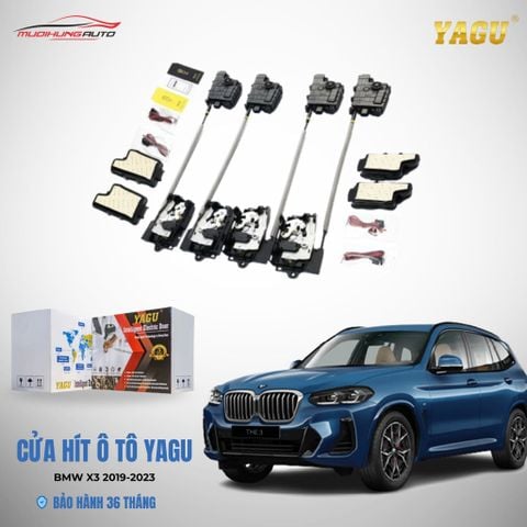 Cửa hít ô tô YAGU BMW X3 2019-2023