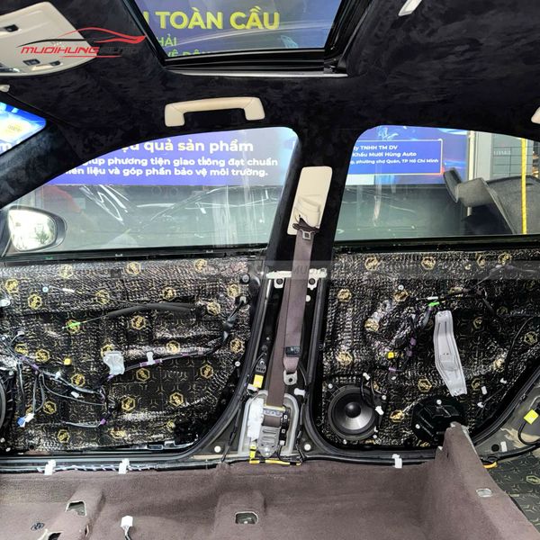 Cách Âm Cửa Xe Lexus ES250