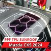 Mazda CX5 2024 Dán Phim PPF TPU SUNROOF Cách Nhiệt Cửa Sổ Trời
