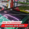 Vinfast VF9 2024 Dán Phim PPF TPU SUNROOF Cách Nhiệt Cửa Sổ Trời