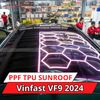 Vinfast VF9 2024 Dán Phim PPF TPU SUNROOF Cách Nhiệt Cửa Sổ Trời