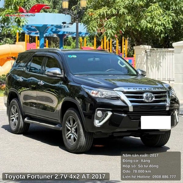 Toyota Fortuner 2.7V 4x2 AT - 2017