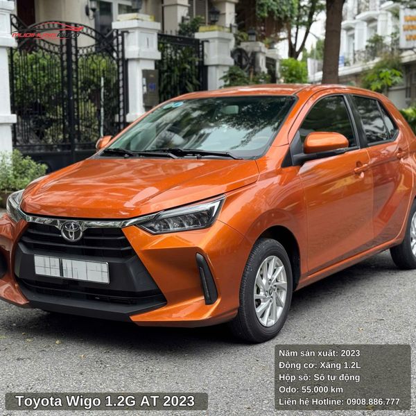 Toyota Wigo 1.2G AT - 2023