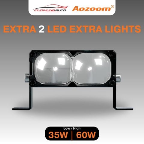 Đèn gầm trợ sáng Aozoom EXTRA 2 LED EXTRA LIGHTS