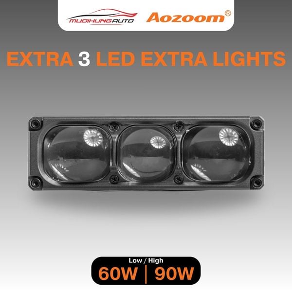 Đèn Gầm Trợ Sáng Aozoom EXTRA 3 LED EXTRA LIGHTS