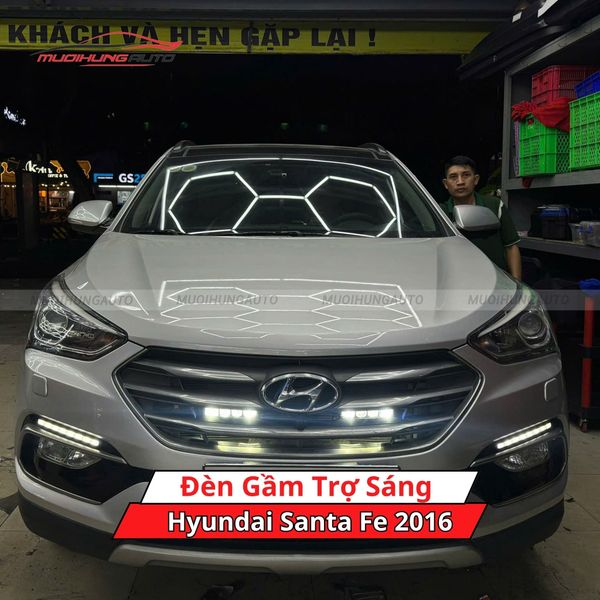 Đèn Gầm Trợ Sáng Cho Xe Hyundai Santa Fe 2016