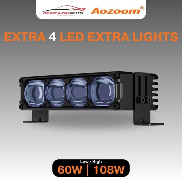Đèn Gầm Trợ Sáng Aozoom EXTRA 4 LED EXTRA LIGHTS