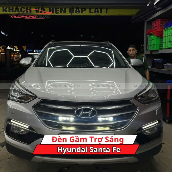 Đèn Gầm Trợ Sáng Cho Xe Hyundai Santa Fe