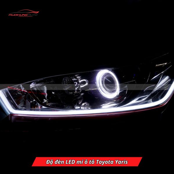 Độ Đèn LED Mí Ô Tô Toyota Yaris