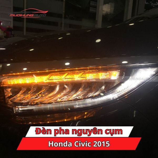 Đèn Pha Nguyên Cụm Honda Civic 2015