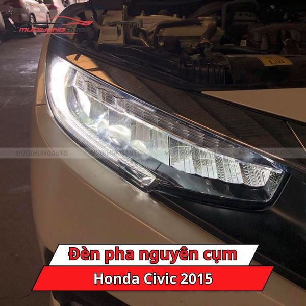 Đèn Pha Nguyên Cụm Honda Civic 2015